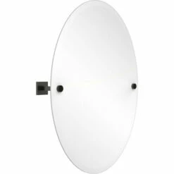 Montero Collection Contemporary Frameless Round Tilt Mirror With Beveled Edge By Allied Brass -Allied Brass Shop ai mt91 orb s3