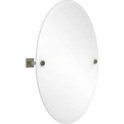 Montero Collection Contemporary Frameless Round Tilt Mirror With Beveled Edge By Allied Brass -Allied Brass Shop ai mt91 pew s3