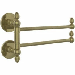 Prestige Skyline Collection 2 Swing Arm Towel Rail By Allied Brass -Allied Brass Shop ai p1000gtb2 abr s3