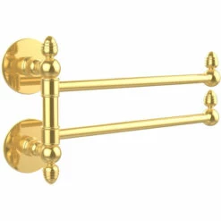 Prestige Skyline Collection 2 Swing Arm Towel Rail By Allied Brass -Allied Brass Shop ai p1000gtb2 pb s3