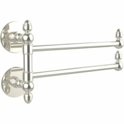 Prestige Skyline Collection 2 Swing Arm Towel Rail By Allied Brass -Allied Brass Shop ai p1000gtb2 pni s3