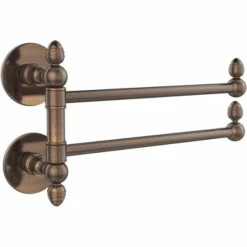 Prestige Skyline Collection 2 Swing Arm Towel Rail By Allied Brass -Allied Brass Shop ai p1000gtb2 vb s3