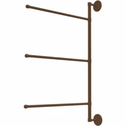 Prestige Skyline Collection 3 Swing Arm Vertical 28 Inch Towel Bar By Allied Brass