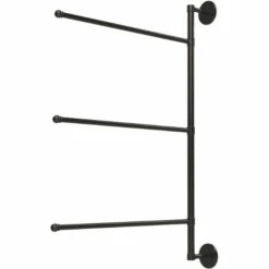 Prestige Skyline Collection 3 Swing Arm Vertical 28 Inch Towel Bar By Allied Brass -Allied Brass Shop ai p102731628 orb s3