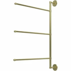Prestige Skyline Collection 3 Swing Arm Vertical 28 Inch Towel Bar By Allied Brass -Allied Brass Shop ai p102731628 sbr s3