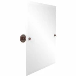 Prestige Skyline Collection Frameless Rectangular Tilt Mirror With Beveled Edge By Allied Brass -Allied Brass Shop ai p1092 ca s3