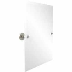 Prestige Skyline Collection Frameless Rectangular Tilt Mirror With Beveled Edge By Allied Brass -Allied Brass Shop ai p1092 pni s3