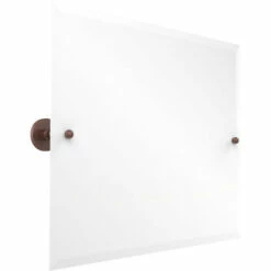 Prestige Skyline Collection Frameless Rectangular Tilt Mirror With Beveled Edge By Allied Brass -Allied Brass Shop ai p1093 ca s3