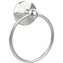 Allied Brass Prestige Monte Carlo Collection Towel Ring -Allied Brass Shop ai pmc16 pc s3