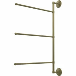 Prestige Monte Carlo Collection 3 Swing Arm Vertical 28 Inch Towel Bar By Allied Brass -Allied Brass Shop ai pmc2731628 abr s3