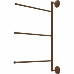 Prestige Monte Carlo Collection 3 Swing Arm Vertical 28 Inch Towel Bar By Allied Brass