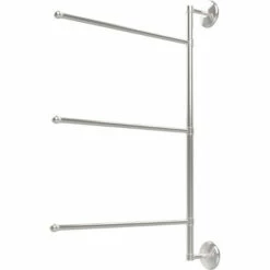 Prestige Monte Carlo Collection 3 Swing Arm Vertical 28 Inch Towel Bar By Allied Brass -Allied Brass Shop ai pmc2731628 pc s3