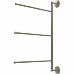 Prestige Monte Carlo Collection 3 Swing Arm Vertical 28 Inch Towel Bar By Allied Brass -Allied Brass Shop ai pmc2731628 pew s3