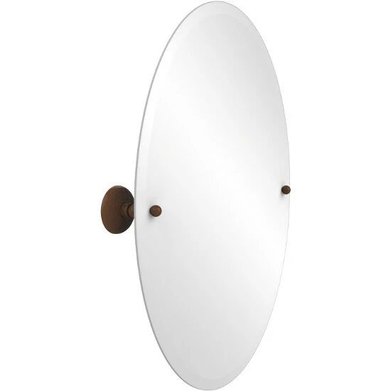 Prestige Monte Carlo Collection Frameless Round Tilt Mirror With Beveled Edge By Allied Brass 3 Prestige Monte Carlo Collection Frameless Round Tilt Mirror With Beveled Edge By Allied Brass - Image 3