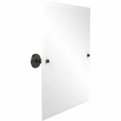 Prestige Monte Carlo Collection Frameless Rectangular Tilt Mirror With Beveled Edge By Allied Brass -Allied Brass Shop ai pmc92 orb s3