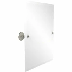 Prestige Monte Carlo Collection Frameless Rectangular Tilt Mirror With Beveled Edge By Allied Brass -Allied Brass Shop ai pmc92 pni s3