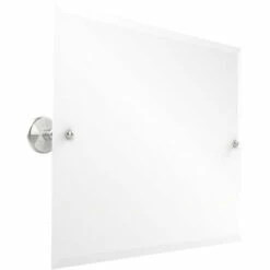 Prestige Monte Carlo Collection Frameless Rectangular Tilt Mirror With Beveled Edge By Allied Brass -Allied Brass Shop ai pmc93 pc s3