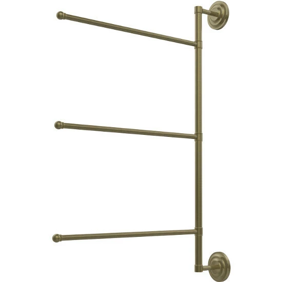 Prestige Que New Collection 3 Swing Arm Vertical 28 Inch Towel Bar By Allied Brass 14 Prestige Que New Collection 3 Swing Arm Vertical 28 Inch Towel Bar By Allied Brass - Image 14