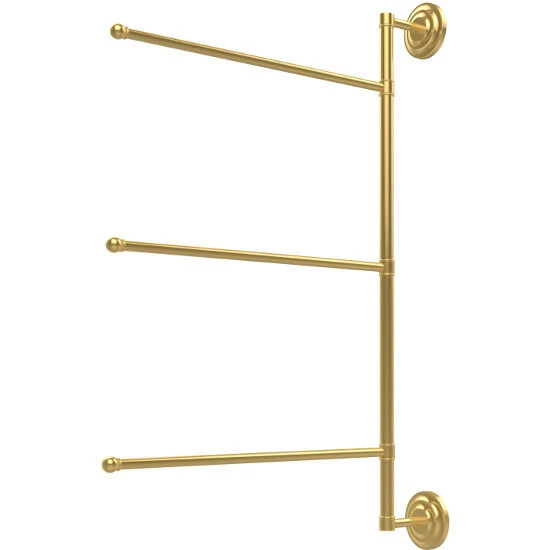 Prestige Que New Collection 3 Swing Arm Vertical 28 Inch Towel Bar By Allied Brass 6 Prestige Que New Collection 3 Swing Arm Vertical 28 Inch Towel Bar By Allied Brass - Image 6