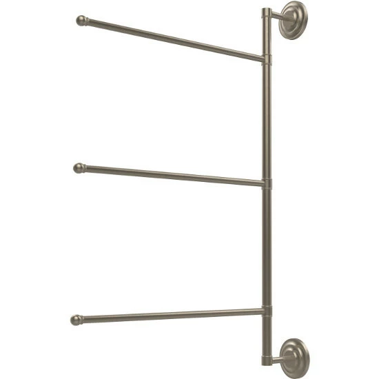 Prestige Que New Collection 3 Swing Arm Vertical 28 Inch Towel Bar By Allied Brass 8 Prestige Que New Collection 3 Swing Arm Vertical 28 Inch Towel Bar By Allied Brass - Image 8