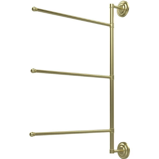 Prestige Que New Collection 3 Swing Arm Vertical 28 Inch Towel Bar By Allied Brass 10 Prestige Que New Collection 3 Swing Arm Vertical 28 Inch Towel Bar By Allied Brass - Image 10
