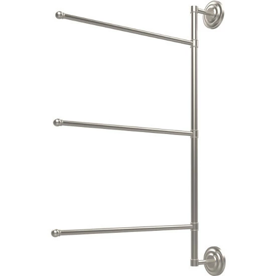 Prestige Que New Collection 3 Swing Arm Vertical 28 Inch Towel Bar By Allied Brass 12 Prestige Que New Collection 3 Swing Arm Vertical 28 Inch Towel Bar By Allied Brass - Image 12