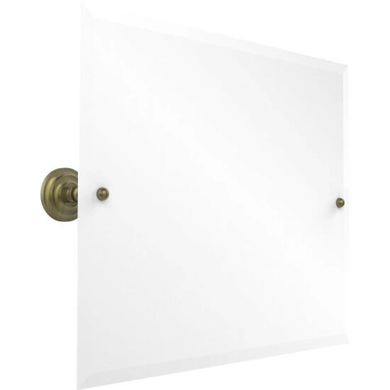 Prestige Que New Collection Frameless Rectangular Tilt Mirror With Beveled Edge By Allied Brass 1 Prestige Que New Collection Frameless Rectangular Tilt Mirror With Beveled Edge By Allied Brass