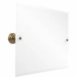 Prestige Que New Collection Frameless Rectangular Tilt Mirror With Beveled Edge By Allied Brass 24 Prestige Que New Collection Frameless Rectangular Tilt Mirror With Beveled Edge By Allied Brass -Allied Brass Shop ai pqn93 bbr s3