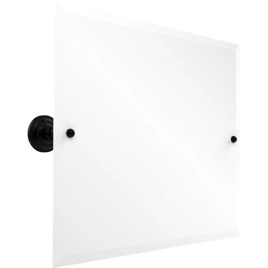 Prestige Que New Collection Frameless Rectangular Tilt Mirror With Beveled Edge By Allied Brass 7 Prestige Que New Collection Frameless Rectangular Tilt Mirror With Beveled Edge By Allied Brass - Image 7