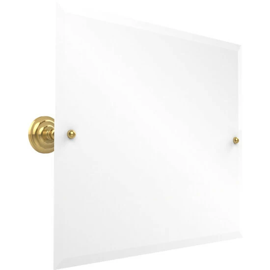 Prestige Que New Collection Frameless Rectangular Tilt Mirror With Beveled Edge By Allied Brass 13 Prestige Que New Collection Frameless Rectangular Tilt Mirror With Beveled Edge By Allied Brass - Image 13