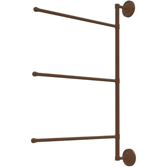 Prestige Regal Collection 3 Swing Arm Vertical 28 Inch Towel Bar By Allied Brass 1 Prestige Regal Collection 3 Swing Arm Vertical 28 Inch Towel Bar By Allied Brass