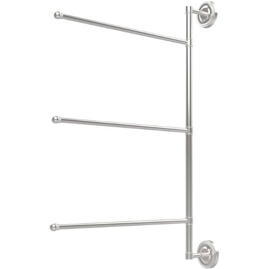 Prestige Regal Collection 3 Swing Arm Vertical 28 Inch Towel Bar By Allied Brass 7 Prestige Regal Collection 3 Swing Arm Vertical 28 Inch Towel Bar By Allied Brass - Image 7