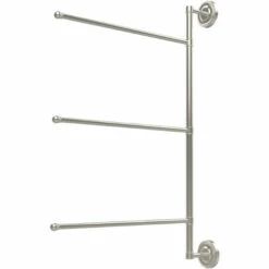 Prestige Regal Collection 3 Swing Arm Vertical 28 Inch Towel Bar By Allied Brass 22 Prestige Regal Collection 3 Swing Arm Vertical 28 Inch Towel Bar By Allied Brass -Allied Brass Shop ai pr2731628 pni s3