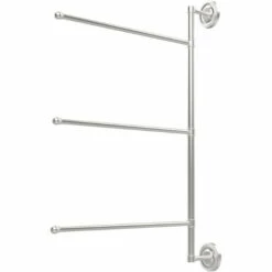 Prestige Regal Collection 3 Swing Arm Vertical 28 Inch Towel Bar By Allied Brass 24 Prestige Regal Collection 3 Swing Arm Vertical 28 Inch Towel Bar By Allied Brass -Allied Brass Shop ai pr2731628 sch s3