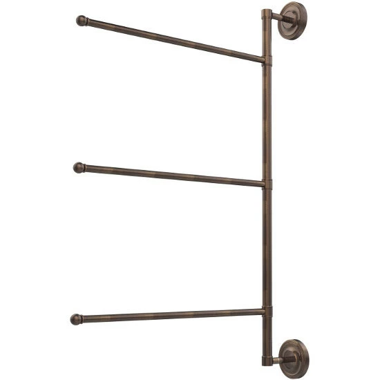 Prestige Regal Collection 3 Swing Arm Vertical 28 Inch Towel Bar By Allied Brass 13 Prestige Regal Collection 3 Swing Arm Vertical 28 Inch Towel Bar By Allied Brass - Image 13