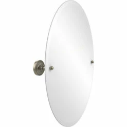 Prestige Regal Collection Frameless Round Tilt Mirror With Beveled Edge By Allied Brass -Allied Brass Shop ai pr91 pew s3