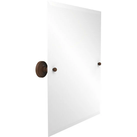 Prestige Regal Collection Frameless Rectangular Tilt Mirror With Beveled Edge By Allied Brass 2 Prestige Regal Collection Frameless Rectangular Tilt Mirror With Beveled Edge By Allied Brass - Image 2