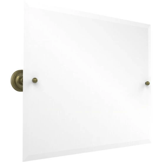 Prestige Regal Collection Frameless Rectangular Tilt Mirror With Beveled Edge By Allied Brass 1 Prestige Regal Collection Frameless Rectangular Tilt Mirror With Beveled Edge By Allied Brass