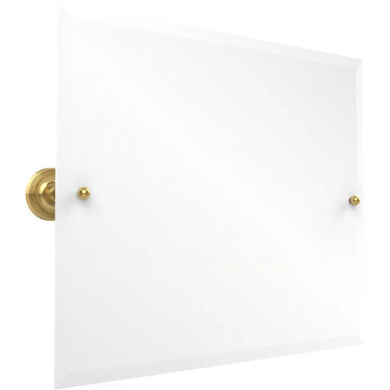 Prestige Regal Collection Frameless Rectangular Tilt Mirror With Beveled Edge By Allied Brass 13 Prestige Regal Collection Frameless Rectangular Tilt Mirror With Beveled Edge By Allied Brass - Image 13