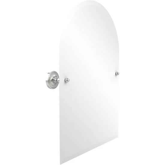 Prestige Regal Collection Frameless Arched Top Tilt Mirror With Beveled Edge By Allied Brass 7 Prestige Regal Collection Frameless Arched Top Tilt Mirror With Beveled Edge By Allied Brass - Image 7