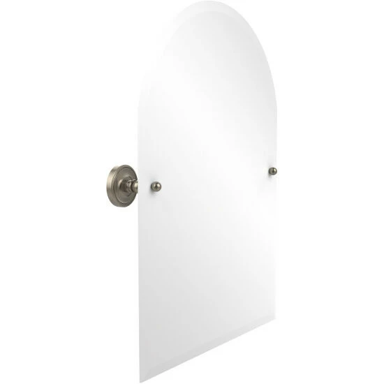 Prestige Regal Collection Frameless Arched Top Tilt Mirror With Beveled Edge By Allied Brass 8 Prestige Regal Collection Frameless Arched Top Tilt Mirror With Beveled Edge By Allied Brass - Image 8