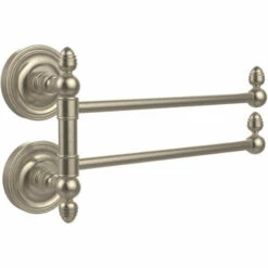 Prestige Regal Collection 2 Swing Arm Towel Rail By Allied Brass -Allied Brass Shop ai prgtb2 pew s3