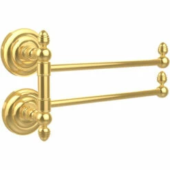 Que New Collection 2 Swing Arm Towel Rail By Allied Brass -Allied Brass Shop ai qngtb2 pb s3