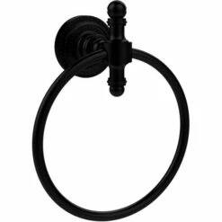 Allied Brass Retro-Dot Collection Towel Ring -Allied Brass Shop ai rd16 bkm s3