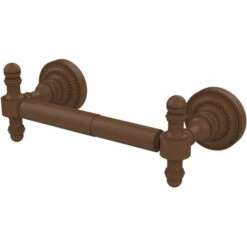 Allied Brass Retro-Dot Collection Double Post Tissue Holder