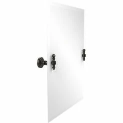 Retro Dot Collection Frameless Rectangular Tilt Mirror With Beveled Edge By Allied Brass -Allied Brass Shop ai rd92 orb s3