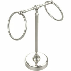 Allied Brass Retro-Dot Collection Guest Towel Holder With Two Rings -Allied Brass Shop ai rdm3 pni s3
