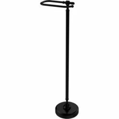 Allied Brass Retro-Dot Collection Free Standing Tissue Holder -Allied Brass Shop ai rdm5 bkm s3