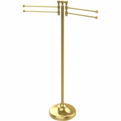 Allied Brass Retro-Dot Collection 4-Arm Towel Stand -Allied Brass Shop ai rdm8 pb s3