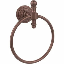 Allied Brass Retro-Wave Collection Towel Ring -Allied Brass Shop ai rw16 ca s3